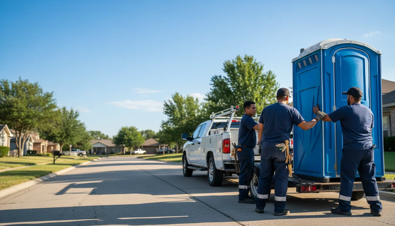 Portable Toilet Rental in Alsip, IL near me